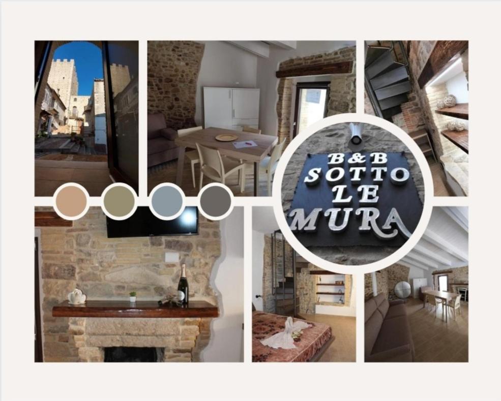 B&B Sotto Le Mura Pietra Montecorvino Екстер'єр фото